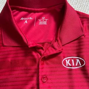 Mens KIA polo shirt M